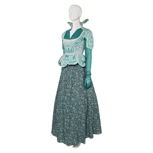 Madame Morrible Wicked grün Kostüm Set Cosplay Outfits