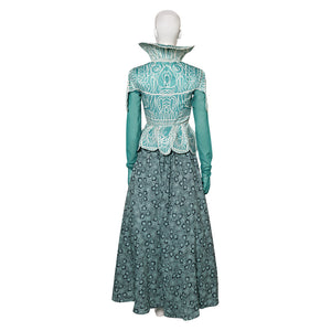 Madame Morrible Wicked grün Kostüm Set Cosplay Outfits