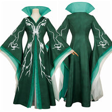 Laden Sie das Bild in den Galerie-Viewer, Madame Muriel Morrible grün Kleid Wicked: For Good Madame Morrible Cosplay Kostüm