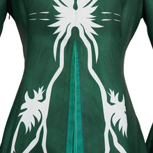 Laden Sie das Bild in den Galerie-Viewer, Madame Muriel Morrible grün Kleid Wicked: For Good Madame Morrible Cosplay Kostüm