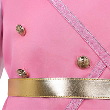 Laden Sie das Bild in den Galerie-Viewer, Mädchen Glinda rosa Kleid Wicked for Good Glinda Cosplay Kostüm