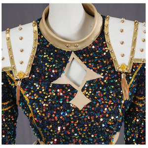 Mädchen Kinder Huntrix Zoey Golden schwarz Kostüm Cosplay Outfits
