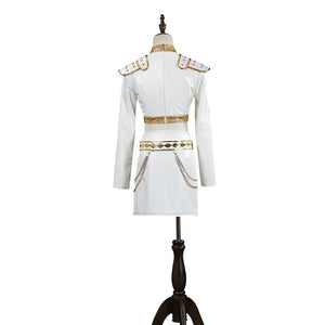 Mädchen Kinder Huntrix Zoey Golden weiß Cosplay Outfits