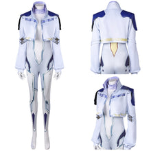 Laden Sie das Bild in den Galerie-Viewer, Marvel Rivals Dagger weiß Jumpsuit Cosplay Outfits