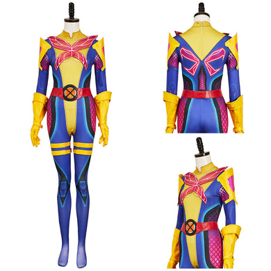 Marvel Rivals Psylocke Jumpsuit Cosplay Outfits
