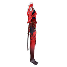 Laden Sie das Bild in den Galerie-Viewer, Marvel Rivals Scarlet Witch Wanda Cosplay Kostüm Set