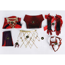 Laden Sie das Bild in den Galerie-Viewer, Marvel Rivals Scarlet Witch Wanda Cosplay Kostüm Set