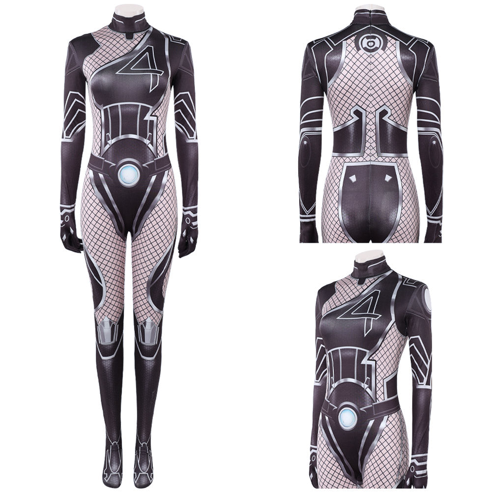 Marvel Rivals Susan Storm Bodysuit Invisible Woman Cosplay Outfits