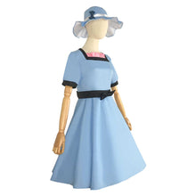 Laden Sie das Bild in den Galerie-Viewer, Mayuri Shiina blau Kleid Steins Gate Mayuri Cosplay Outfit	
