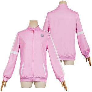 Medalist Yuitsuka Inori rosa Jacke Cosplay Outfits