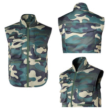 Laden Sie das Bild in den Galerie-Viewer, Mike Wheeler Weste Stranger Things Michael Camouflage Herrenwesten Cosplay Outfits