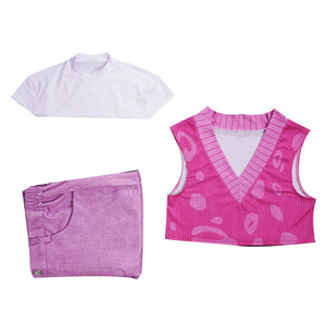 Mystery Saja rosa Kostüm Set Kpop Demon Hunters Saja Boys Mystery Cosplay Outfits