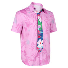 Laden Sie das Bild in den Galerie-Viewer, Nick Wilde Zootopia rosa T-Shirt Zoomiana Nick Cosplay Outfits