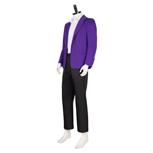 Oswald Cobblepot - Gotham lila Kostüm Set Pinguin Cosplay Outfits