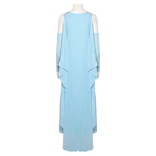 Laden Sie das Bild in den Galerie-Viewer, Padme Amidala Aqua georgette nightgown Kleid Cosplay Kostüm