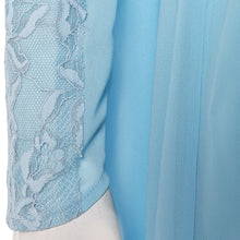 Laden Sie das Bild in den Galerie-Viewer, Padme Amidala Aqua georgette nightgown Kleid Cosplay Kostüm