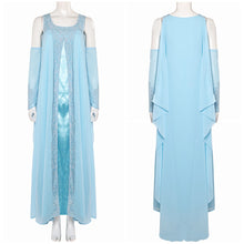 Laden Sie das Bild in den Galerie-Viewer, Padme Amidala Aqua georgette nightgown Kleid Cosplay Kostüm