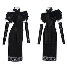 Laden Sie das Bild in den Galerie-Viewer, Padme Amidala schwarz Krosett Kleid Cosplay Kostüm