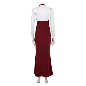 Pauline rot Kleid Super Mario Pauline Cosplay Outfits