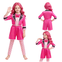 Laden Sie das Bild in den Galerie-Viewer, Princess Pink Kostüm Set Kinder Descendants: Wicked Wonderland 2026  Princess Pink Cosplay Outfit