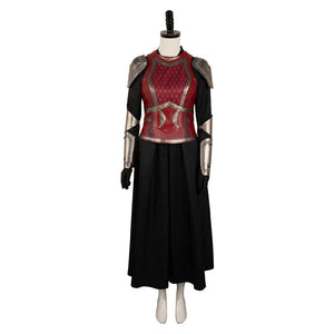 Prinzessin Rhaenys Targaryen rot Set HOD Rhaenys Cosplay Kostüm