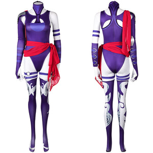 Psylocke Kostüm Marvel Rivals Sai Cosplay Outfits