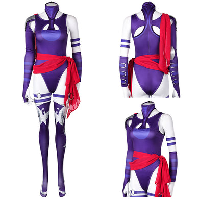 Psylocke Kostüm Marvel Rivals Sai Cosplay Outfits