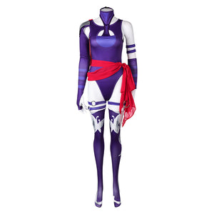 Psylocke Kostüm Marvel Rivals Sai Cosplay Outfits