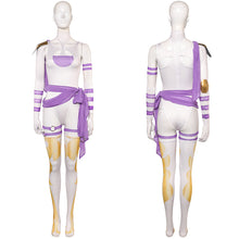 Laden Sie das Bild in den Galerie-Viewer, Psylocke Marvel Rivals lila Kostüm Set Psylocke Cosplay Outfits