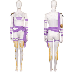 Psylocke Marvel Rivals lila Kostüm Set Psylocke Cosplay Outfits
