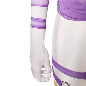 Psylocke Marvel Rivals lila Kostüm Set Psylocke Cosplay Outfits