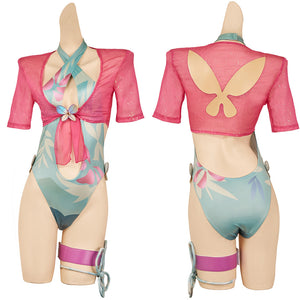 Psylocke Swimsuit Marvel Rivals Psylocke Cosplay Costume