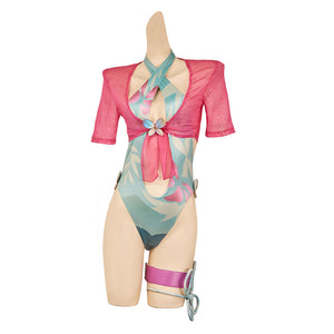 Psylocke Swimsuit Marvel Rivals Psylocke Cosplay Costume