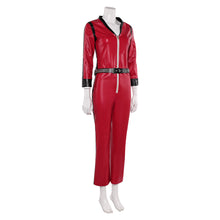 Laden Sie das Bild in den Galerie-Viewer, Punk The Runways Joan Jett rot Jumpsuit Cosplay Outfits