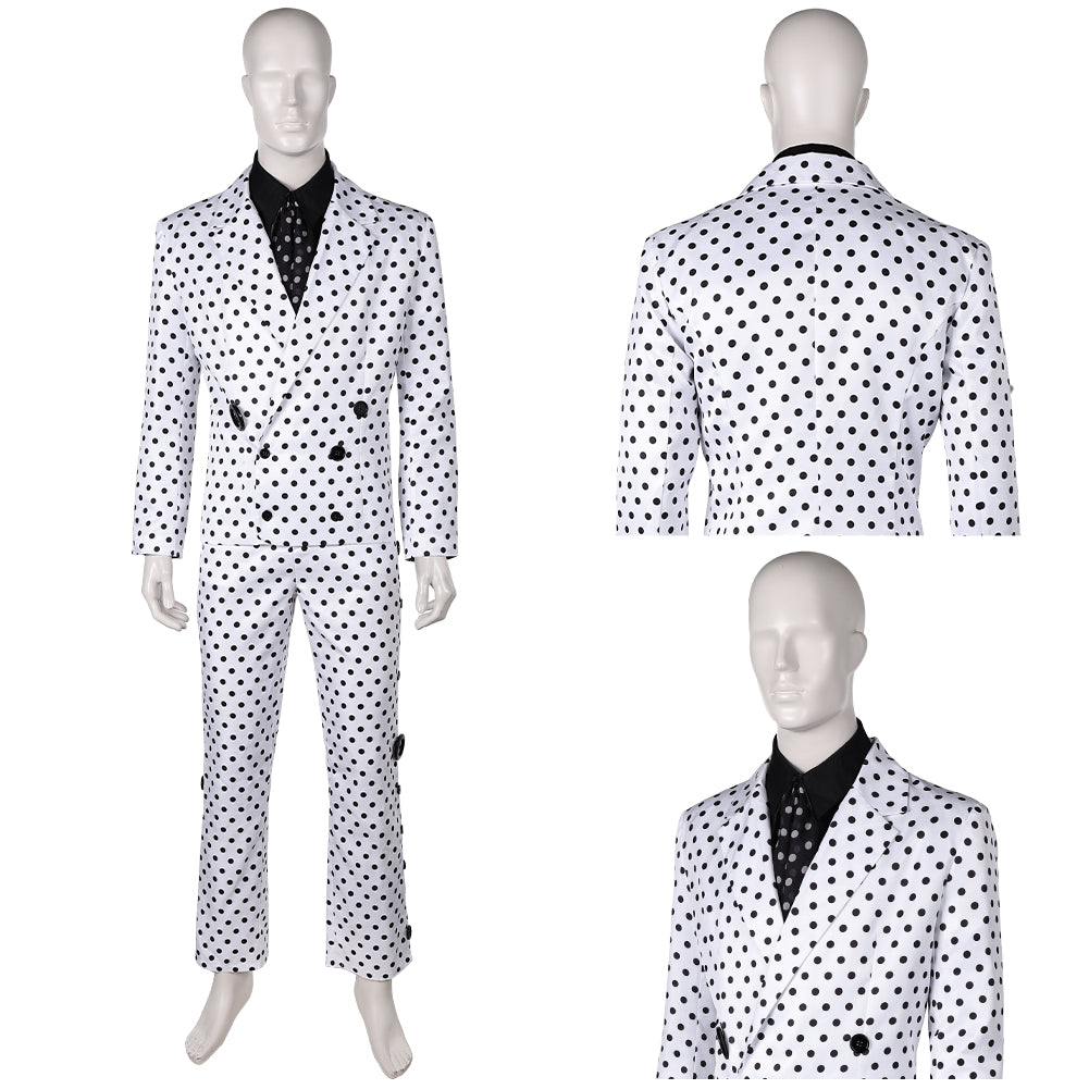 Purple Rain Prince Rogers Nelson Black & White Kostüm Cosplay Outfits