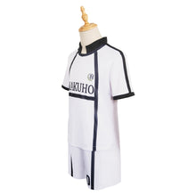 Laden Sie das Bild in den Galerie-Viewer, Reo Mikage BLUE LOCK Weiß Team Uniform Cosplay Kostüm Set