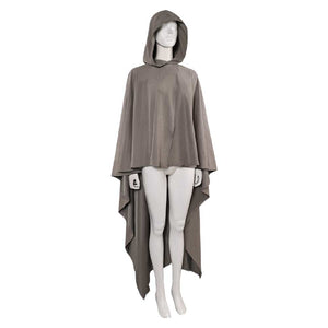 Rey grau Umhang Set Krieg der Sterne Rey Cosplay Outfits