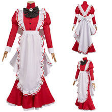 Laden Sie das Bild in den Galerie-Viewer, Rosie Hellaverse Diesntmädchen Outfit Hazbin Hotel 2025 Auntie Rosie Cosplay Kostüm