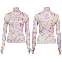 Laden Sie das Bild in den Galerie-Viewer, Rumi gedruckt Shirt KPOP Demon Hunters Rumi Cosplay Outfits