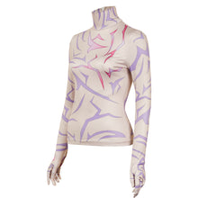 Laden Sie das Bild in den Galerie-Viewer, Rumi gedruckt Shirt KPOP Demon Hunters Rumi Cosplay Outfits