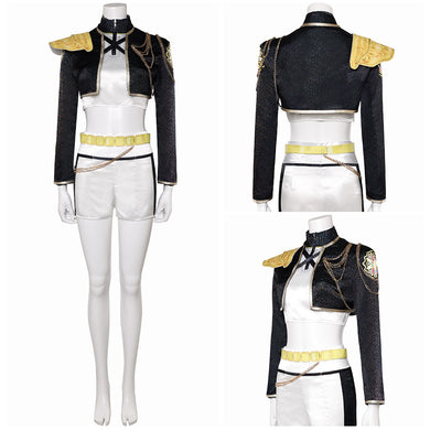 Rumi Golden Outfits KPOP Demon Hunters Girls Group Rumi Cosplay Kostüm