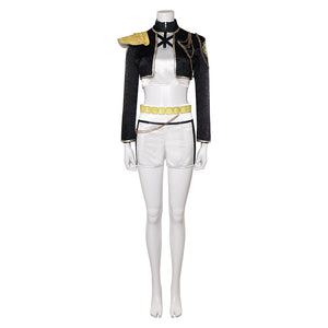 Rumi Golden Outfits KPOP Demon Hunters Girls Group Rumi Cosplay Kostüm
