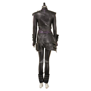 Rumi schwarz Kostüm Set Kpop Demon Hunters Rumi Cosplay Outfits