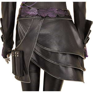 Rumi schwarz Kostüm Set Kpop Demon Hunters Rumi Cosplay Outfits