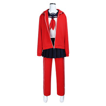 Laden Sie das Bild in den Galerie-Viewer, Schoolgirl Kagura Gintama rot Uniform Cosplay Outfits
