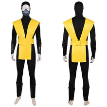 Laden Sie das Bild in den Galerie-Viewer, Scorpion Costume Set Mortal Kombat Scorpion Cosplay Outfits