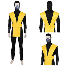 Laden Sie das Bild in den Galerie-Viewer, Scorpion Costume Set Mortal Kombat Scorpion Cosplay Outfits