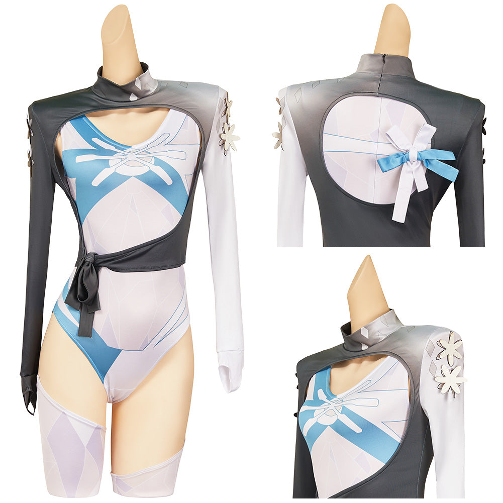 Seol Hee Bademode Marvel Rivals Luna Snow Cosplay Kostüm