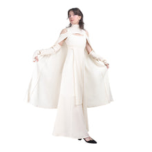 Laden Sie das Bild in den Galerie-Viewer, Sheltay Retrac weiß Outfit Alderaan Sheltay Cosplay Kostüm