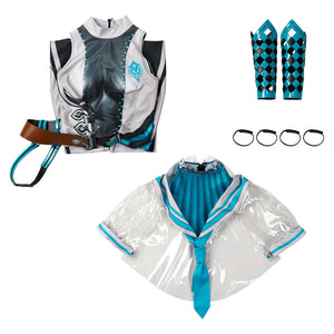 Stellar Blade EVE 07 Jumpsuit Cosplay Kostüm Halloween Karneval Outfits